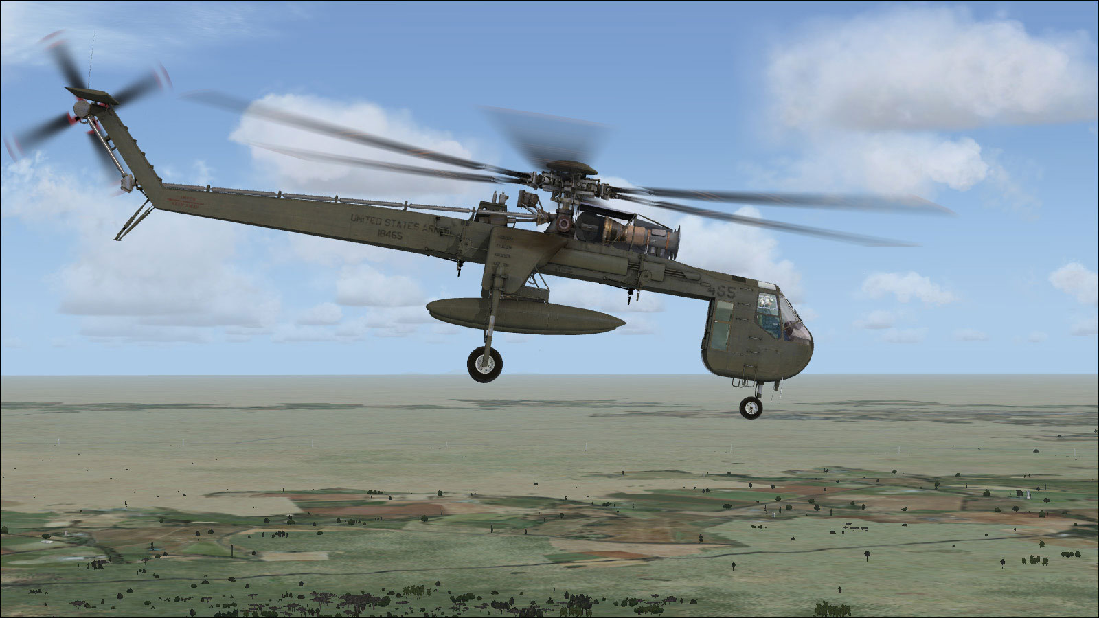 Sikorsky Ch 54a Tarhe And Erickson S 64e Aircrane Skycrane For Fsxp3d 