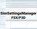 SimSettingsManager for FSX/P3D