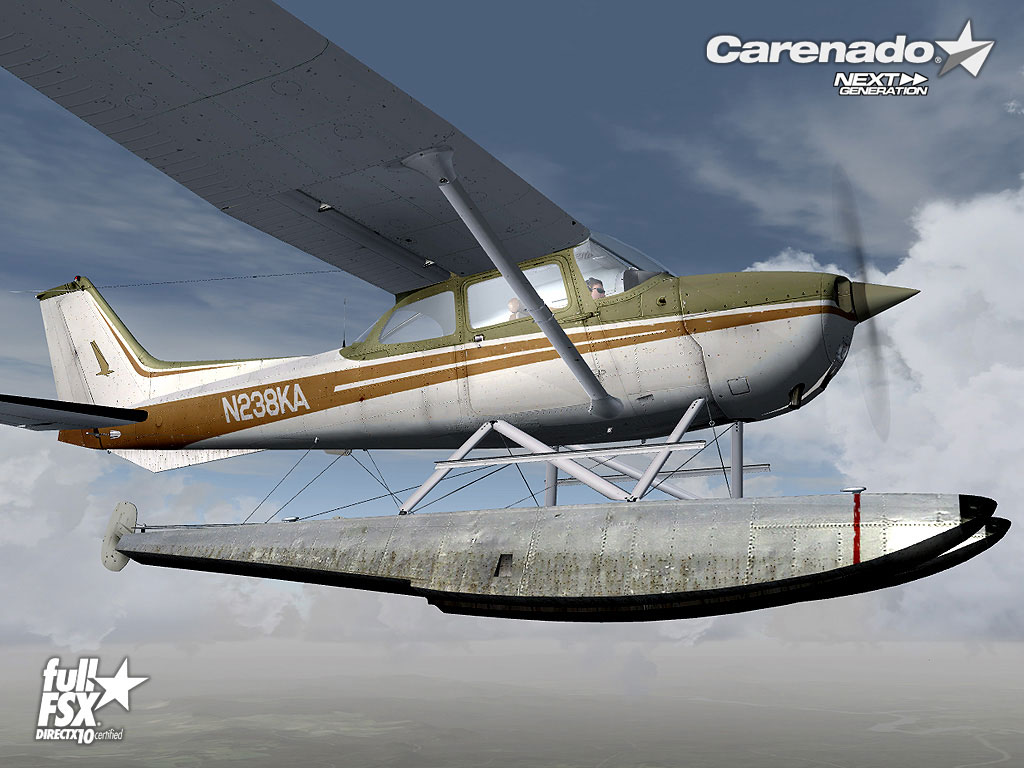 Cessna 172N Skyhawk II Float for FSX/P3D by Carenado