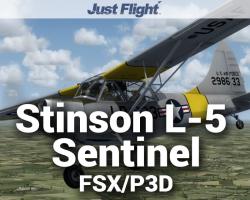 Stinson L-5 Sentinel for FSX/P3D Stinson L-5 Sentinel for FSX/P3D