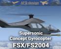 Supersonic Concept Gyrocopter for FSX/FS2004