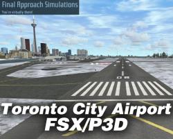 CYTZ Toronto City Airport Scenery
