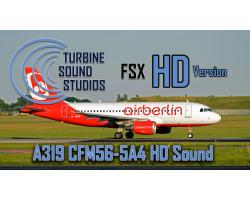 Airbus A319 CFM56-5-4B HD Sound Pack