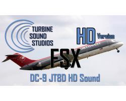 Douglas DC-9 Pratt & Whitney JT8D Sound Pack