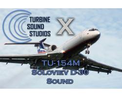 Tupolev 154M Soloviev D-30 Sound Pack