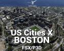 Boston Scenery US Cities X for FSX/P3D