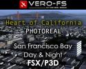 Heart of California: San Francisco Bay Photoreal Scenery for FSX/P3D
