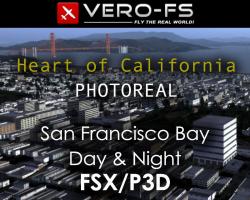 Heart of California: San Francisco Bay Photoreal Scenery