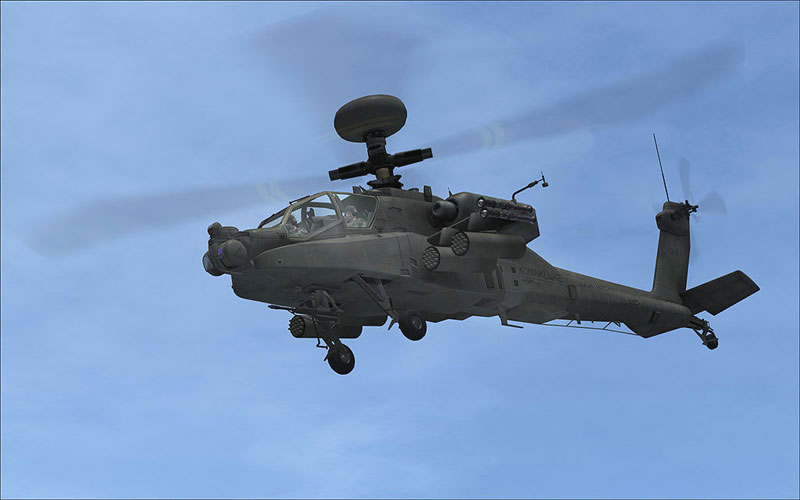 AH64D Apache Longbow for FSX/FS2004 by Virtavia