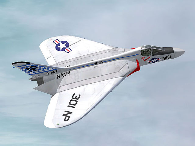 Douglas F4D Skyray for FSX/FS2004 by Virtavia