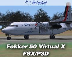 Fokker 50 Virtual X