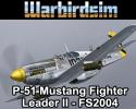 North American P-51 Mustang Fighter Leader II for FS2004